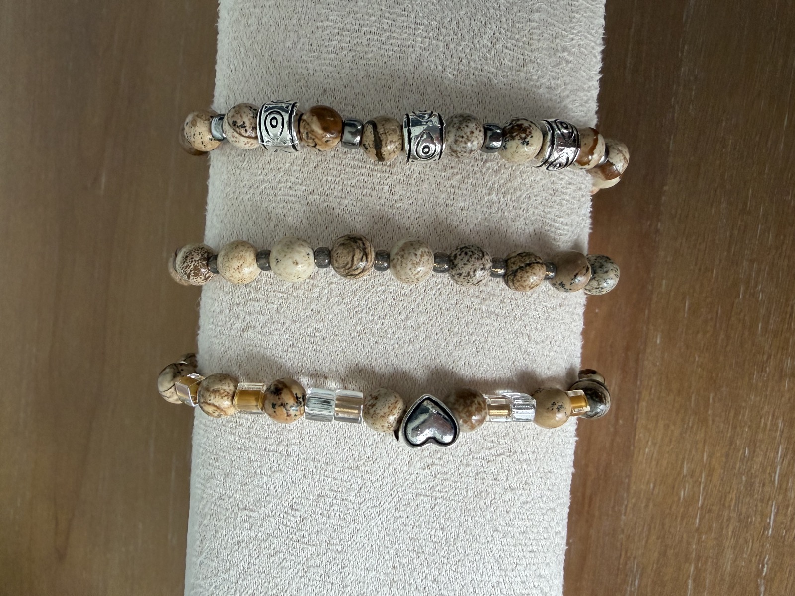 Handmade bracelet detail